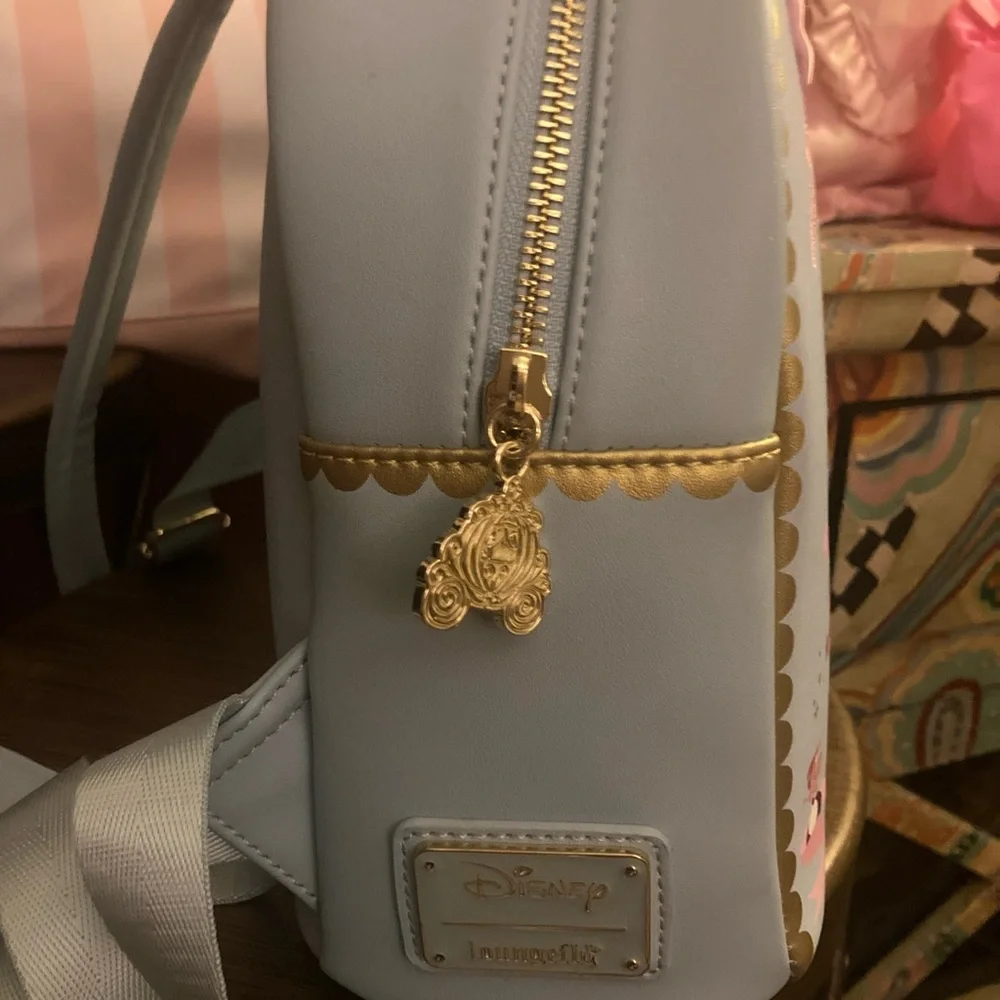 Loungefly 70th Anniversary Cinderella Backpack- NWOT - Picture 2 of 8
